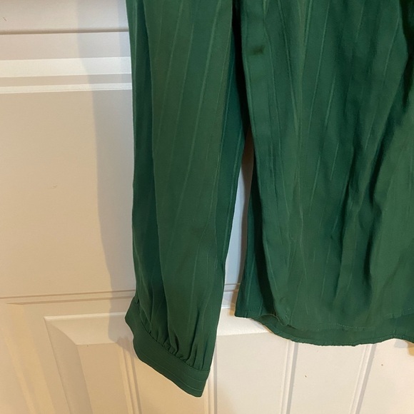 Maeve by Anthropologie Emerald Green blouse - Picture 6 of 8